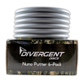 Divergent Discs MaxValue plastic putters offer tactile grip during hours of putting