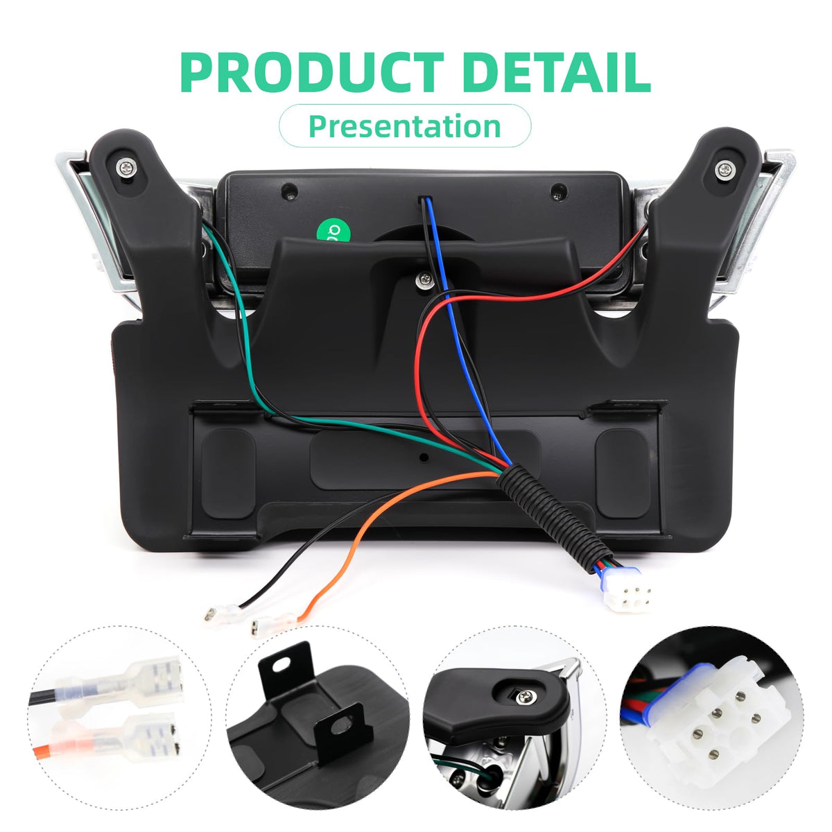 DIYOLFALL 12V headlight wiring harness enables easy installation