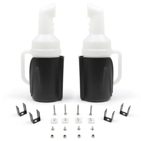 DIYOLFALL Golf Cart Sand Bottle with grip handle for easy divot filling on the course.