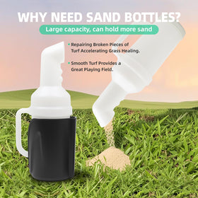 DIYOLFALL 35-ounce capacity bottle minimizes refills during 18-hole rounds.