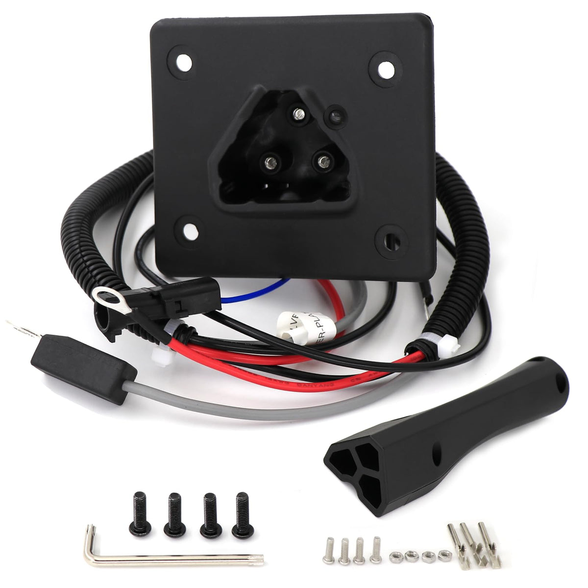 DIYOLFALL 48V golf cart charger receptacle for EZGO RXV with secure OEM-style fit