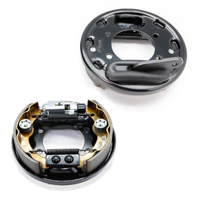 DIYOLFALL brake assembly on EZGO TXT driver side for improved braking control