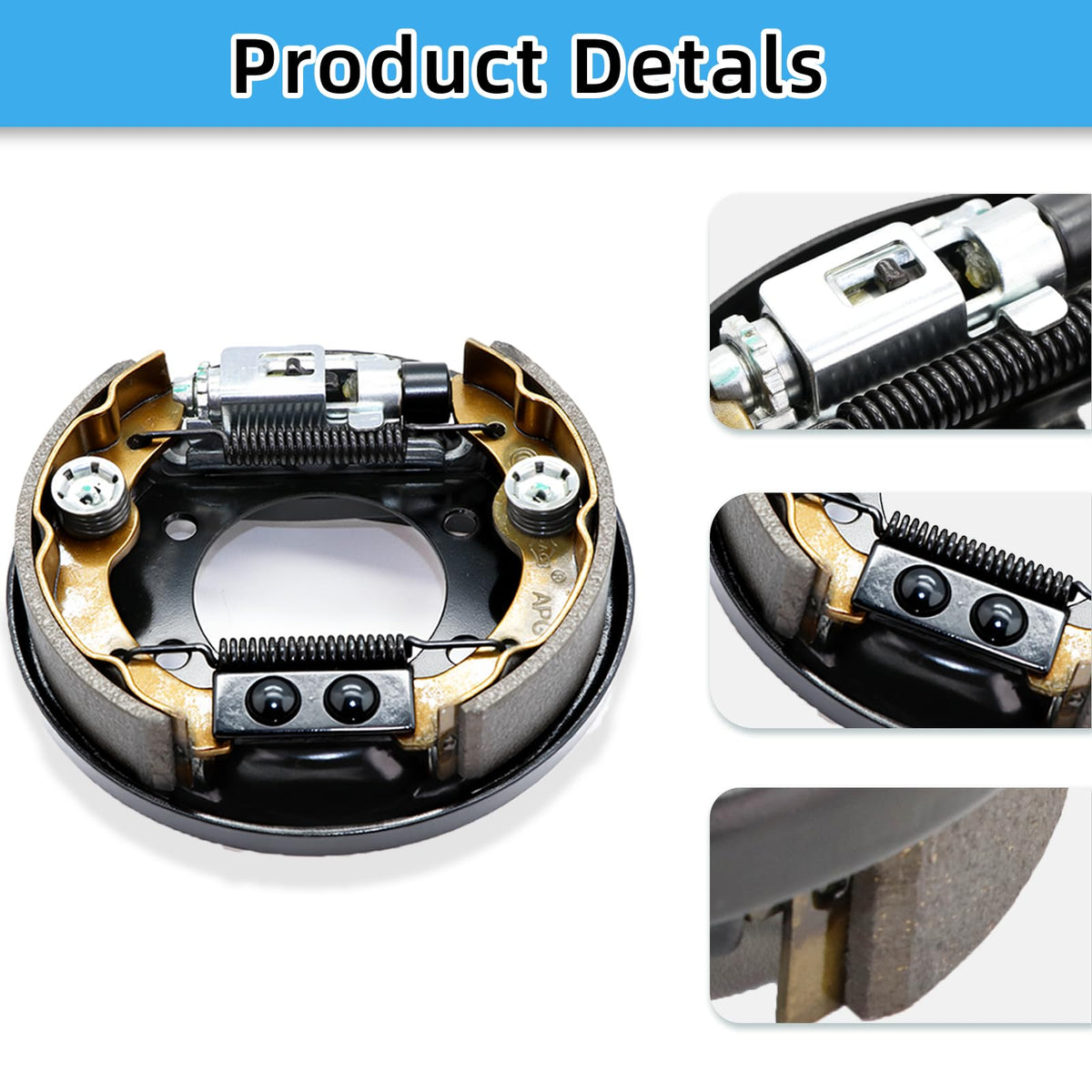 DIYOLFALL brake backplate cover shown for easier installation