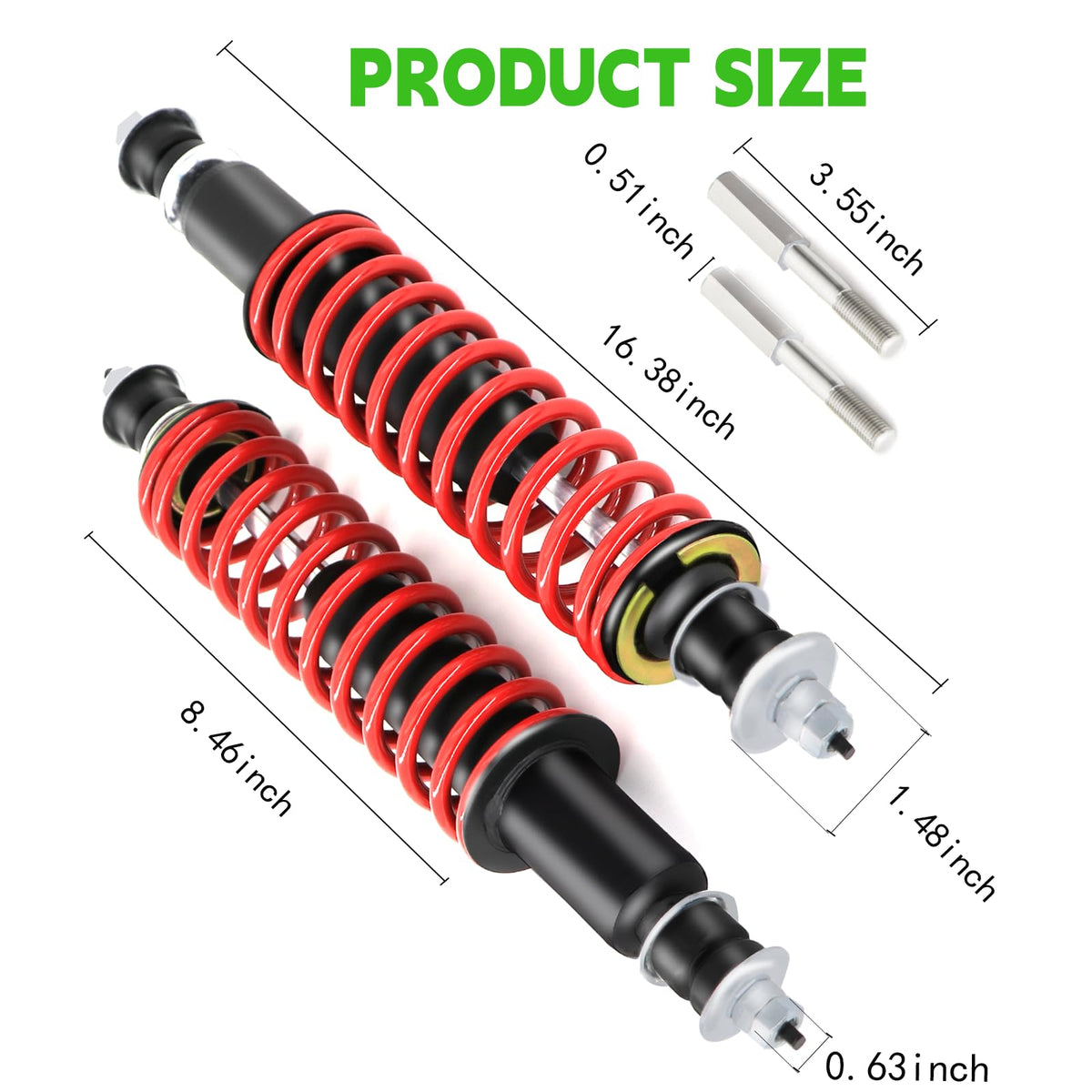 DIYOLFALL durable coil springs deliver long-lasting performance on rugged golf courses