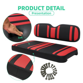 DIYOLFALL EZGO TXT cushions installed to improve ergonomic lumbar support.