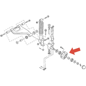 DIYOLFALL hub installation image suggests quick, straightforward replacement across models.
