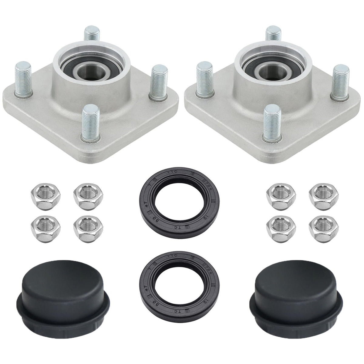 DIYOLFALL hub assembly for G8/G16 carts supports steady steering and durable construction.