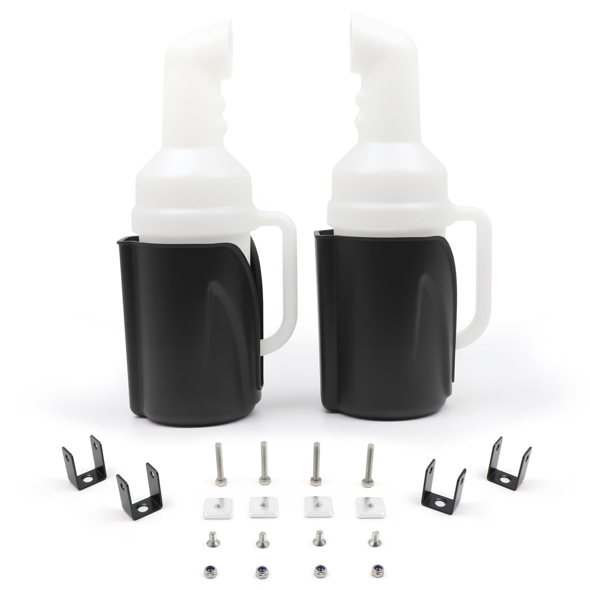 DIYOLFALL golf cart sand bottle with grip handle for easy pouring on the course.