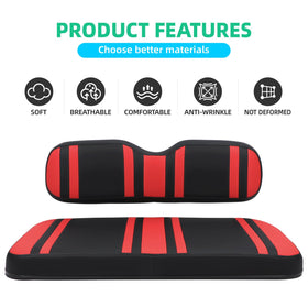 Heavy-duty base and abrasion-resistant leather protect cushions.