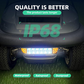 DIYOLFALL IP68-rated headlight withstands rain and dust exposure
