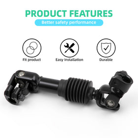 DIYOLFALL joint installed for fit check, confirms reliable steering