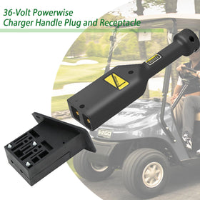 DIYOLFALL powerwise charger receptacle ensures secure connection for EZGO carts.