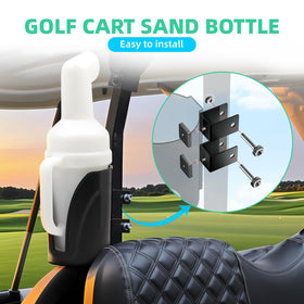 DIYOLFALL sand bottle with anti-rattle bracket stays secure during transport.