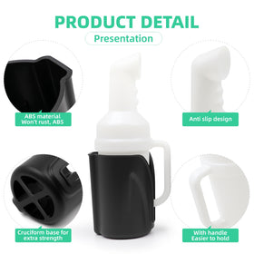 DIYOLFALL sand bottle spout facilitates accurate sand distribution during play.