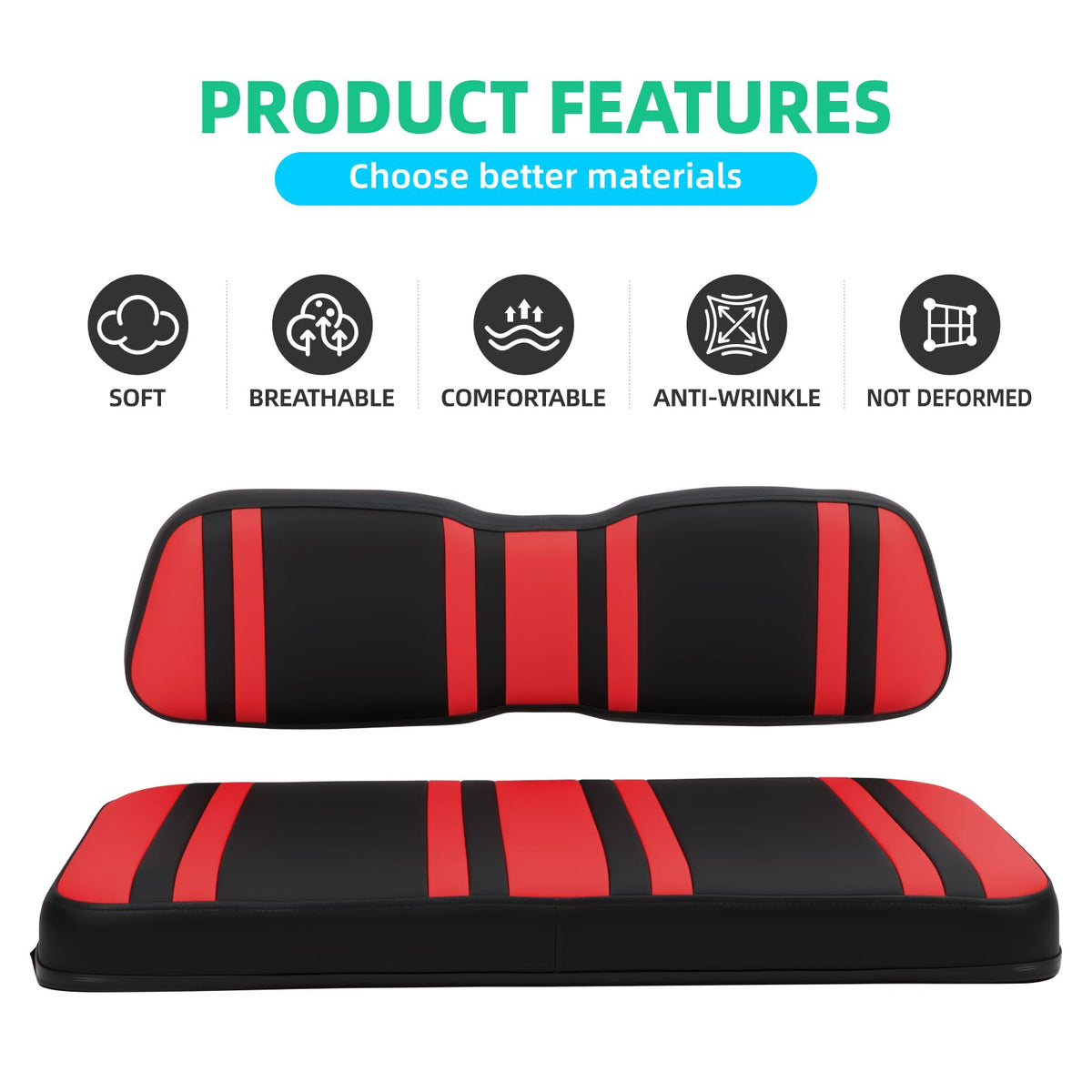 DIYOLFALL seat cushion installation kit with screws for secure fit