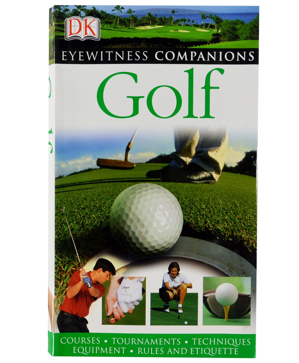 DK Golf Eyewitness Companions cover — essential guide for beginners and enthusiasts.