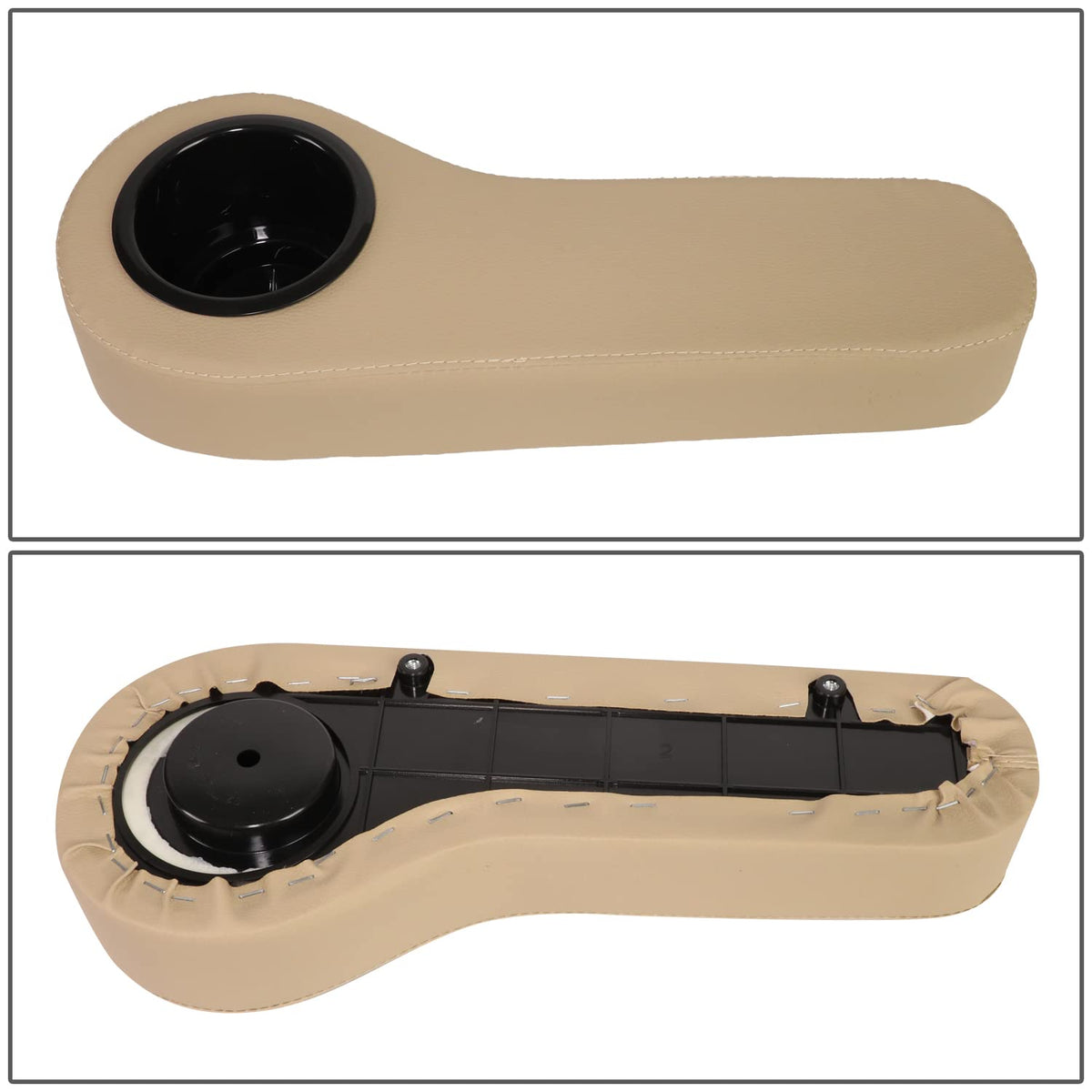Easy installation with two drilled holes for DNA MOTORING armrest