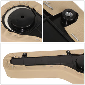 Mounting template and hardware included with DNA MOTORING armrest upgrade