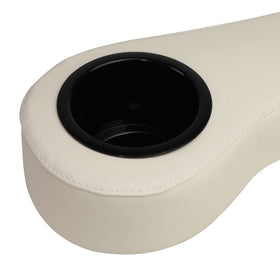 DNA MOTORING tan armrest kit with hardware for easy installation on golf carts