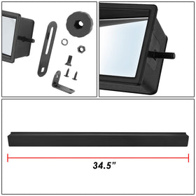 DNA MOTORING Wink adjustable panels demonstrate flexible viewing angles for better visibility