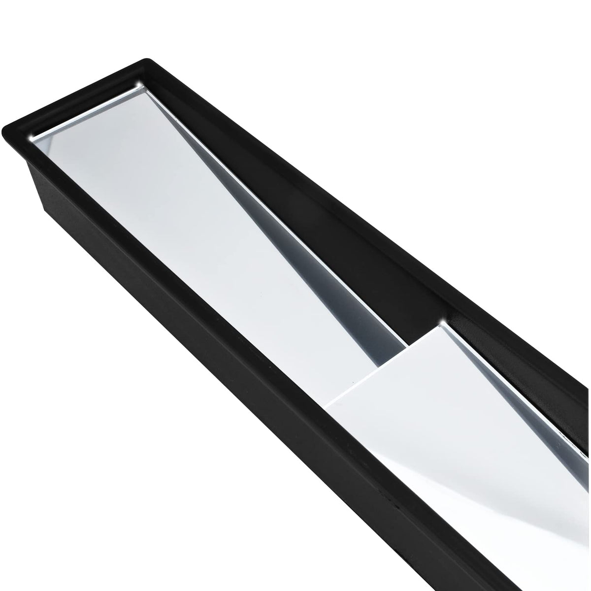 DNA MOTORING Wink rear view mirror mounted on a golf cart showing enhanced awareness
