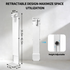DOLEMODUO retractable design keeps bag accessible in tight spaces.