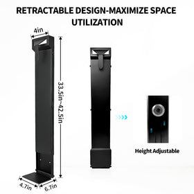 DOLEMODUO retractable design saves space in small garages.