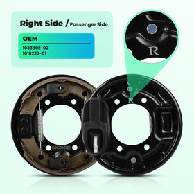 Dollate brake kit backing plate supports secure installation and long-lasting braking performance