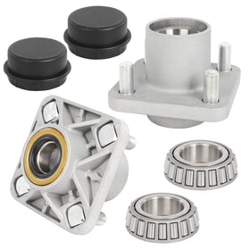 Dollate front wheel hub assembly for EZGO TXT improves steering stability.