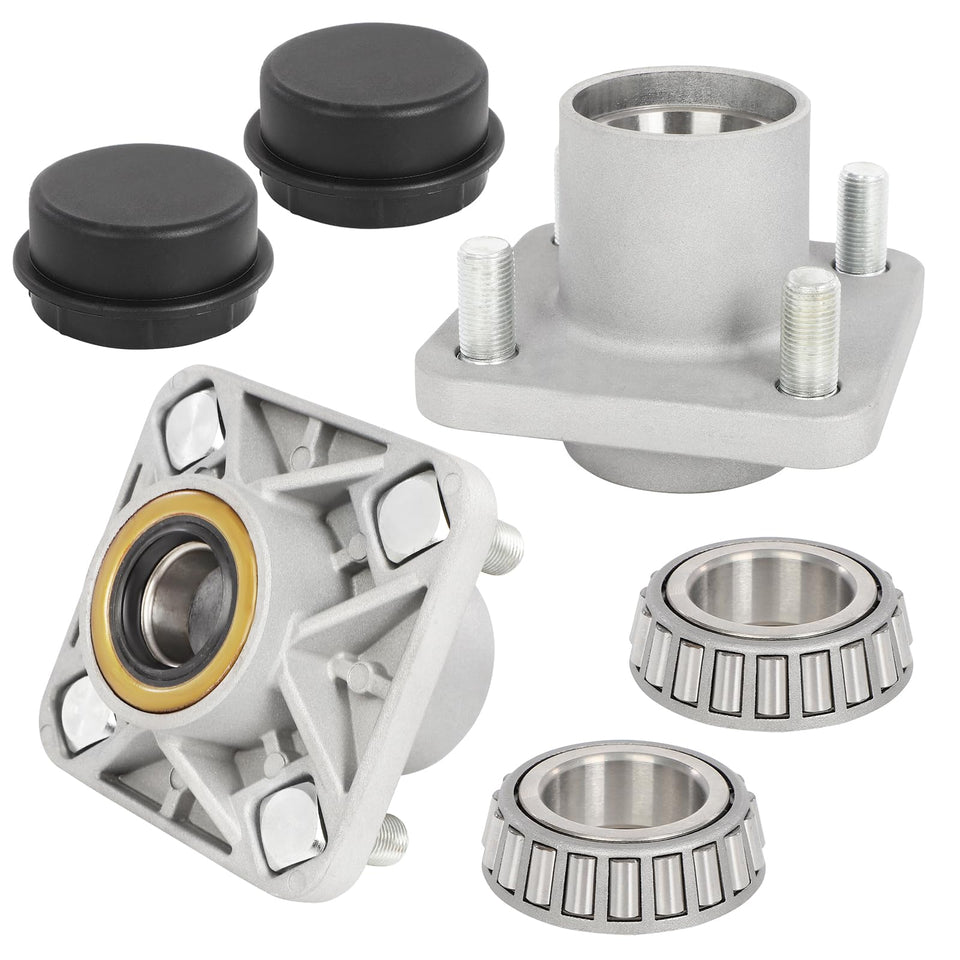 Dollate front wheel hub assembly for EZGO TXT improves steering stability.