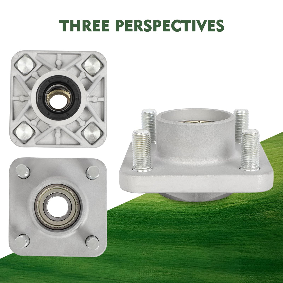 Dollate front wheel hub for Yamaha G9-G14 left supports safer driving with durable aluminum.