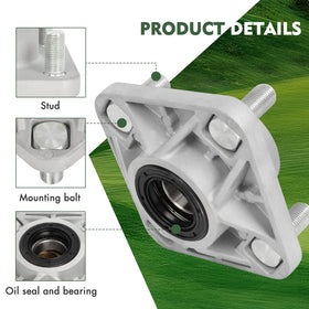 Dollate front wheel hub for Yamaha G9-G14 right offers heat-dissipating performance and durability.
