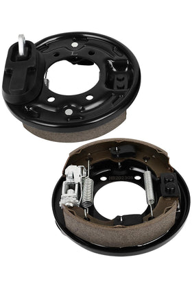 Dollate golf cart brake assembly left rear view for Club Car DS with precise fit and braking potential