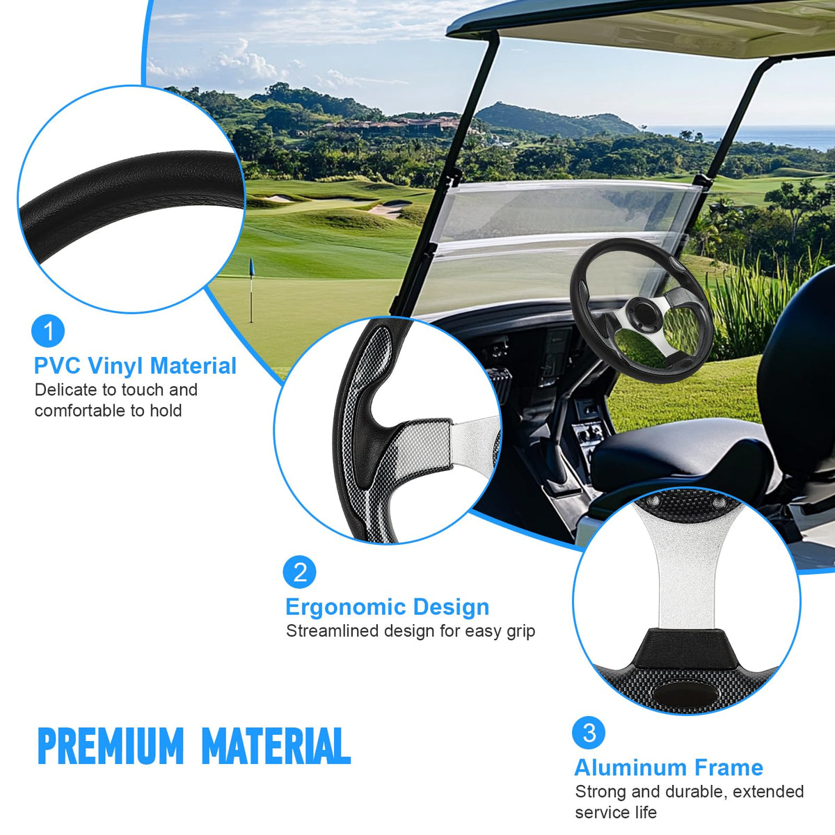 Dollate PVC vinyl leather texture close-up shows premium feel