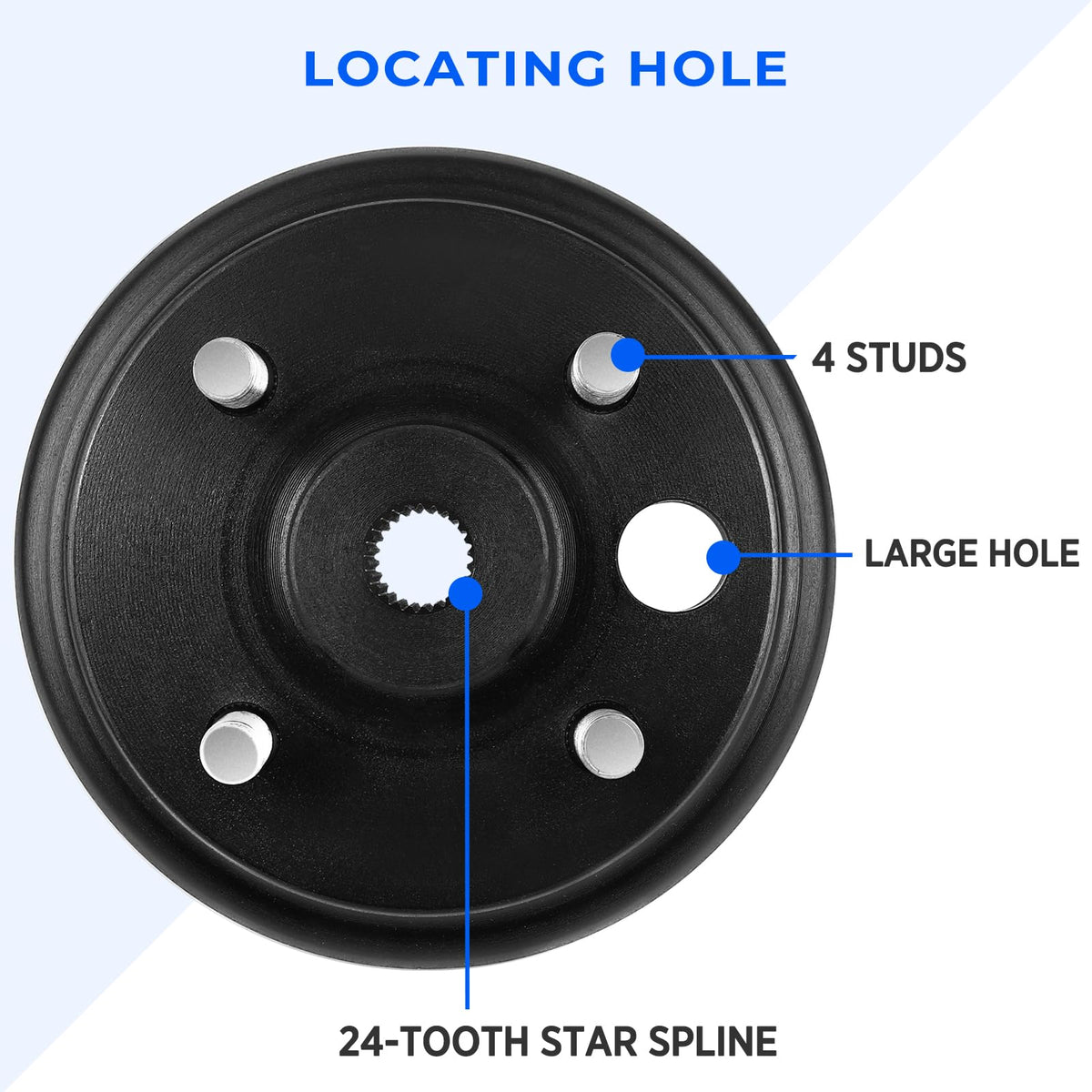 Dollate rear axle spline check ensures proper fit before replacement