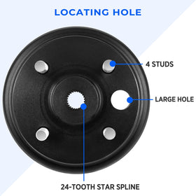 Dollate rear axle spline check ensures proper fit before replacement
