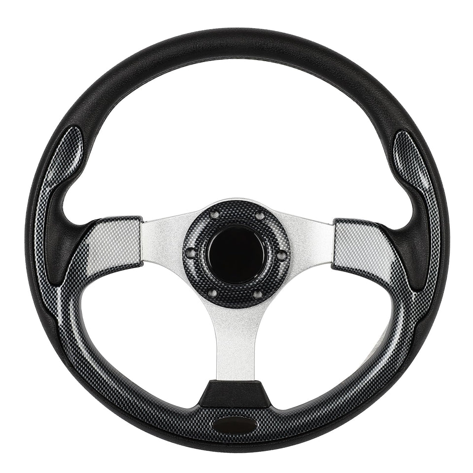Dollate universal steering wheel full view offers comfortable control for golf carts
