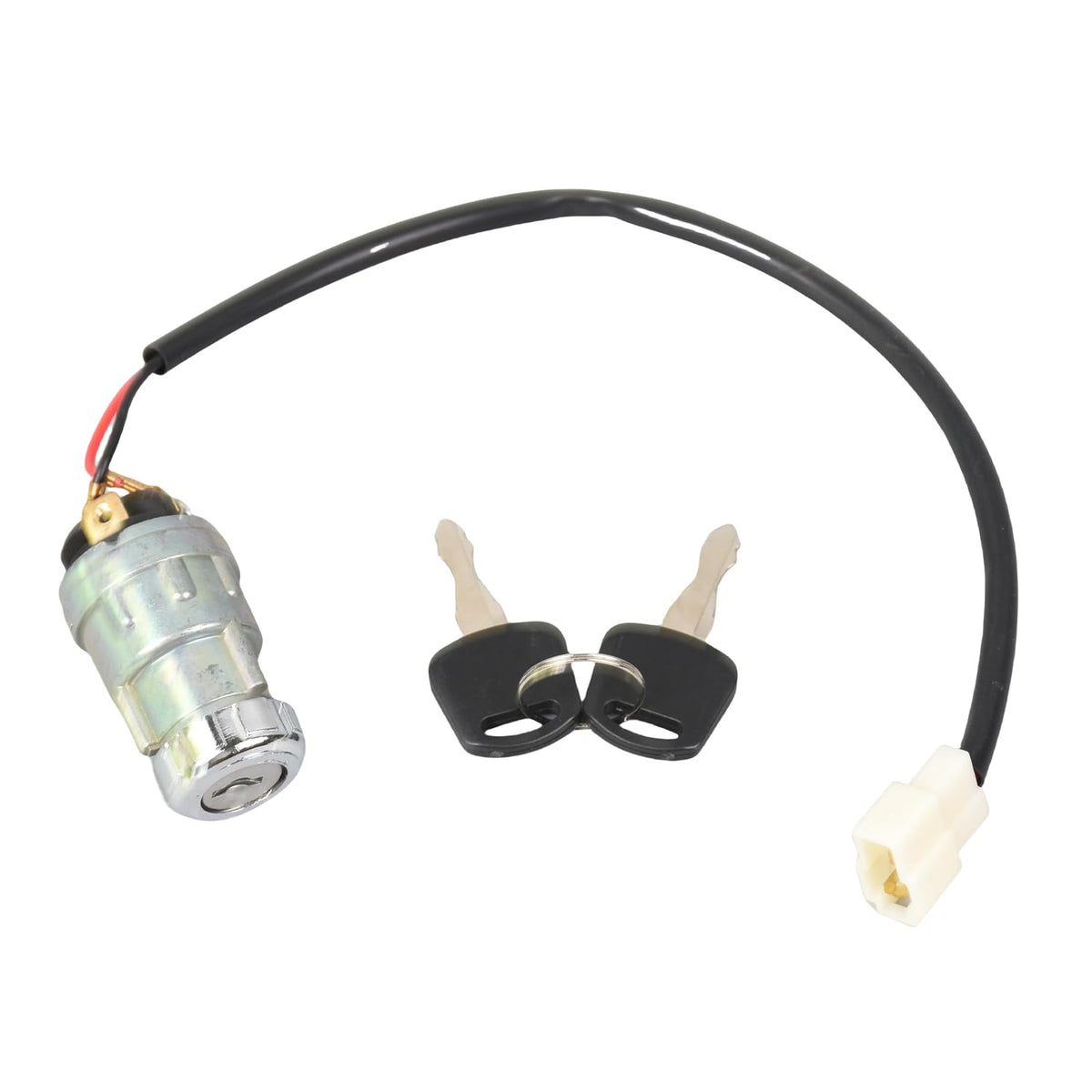 DongJinK ignition switch with two keys for Star golf carts, easy plug-and-play fit.