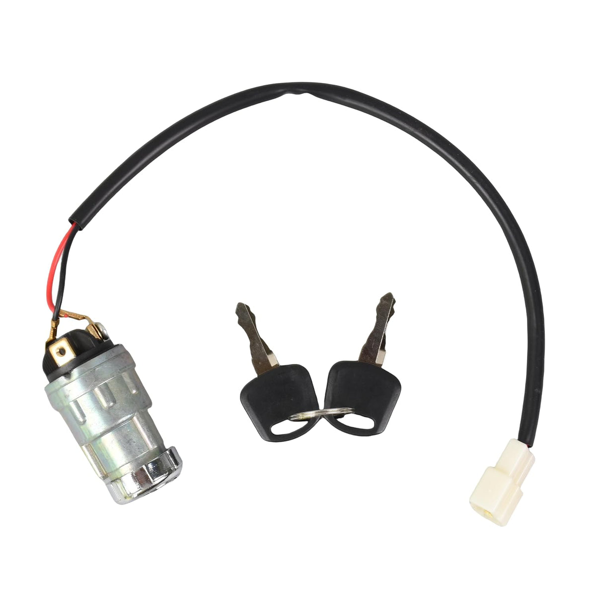 DongJinK two-key ignition switch for Zone carts, dependable performance.