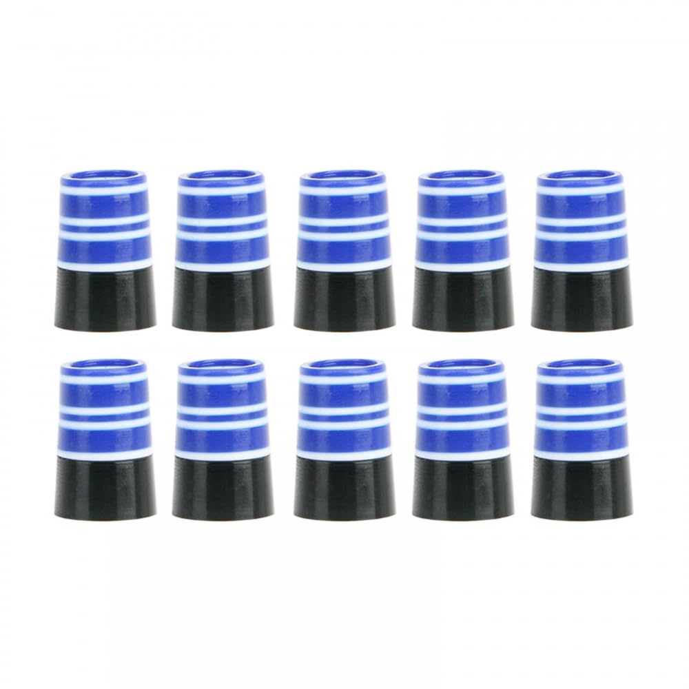 DONGKER golf ferrules black and white, durable replacement for iron shafts.