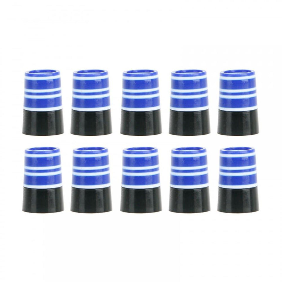 DONGKER golf ferrules black and white, durable replacement for iron shafts.