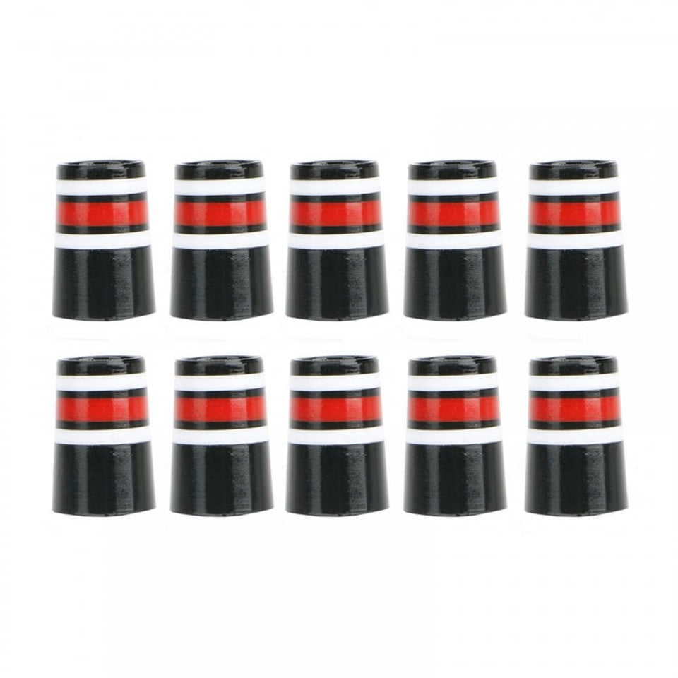 Dongker golf ferrules 10-pack ready for shaft replacement tasks.