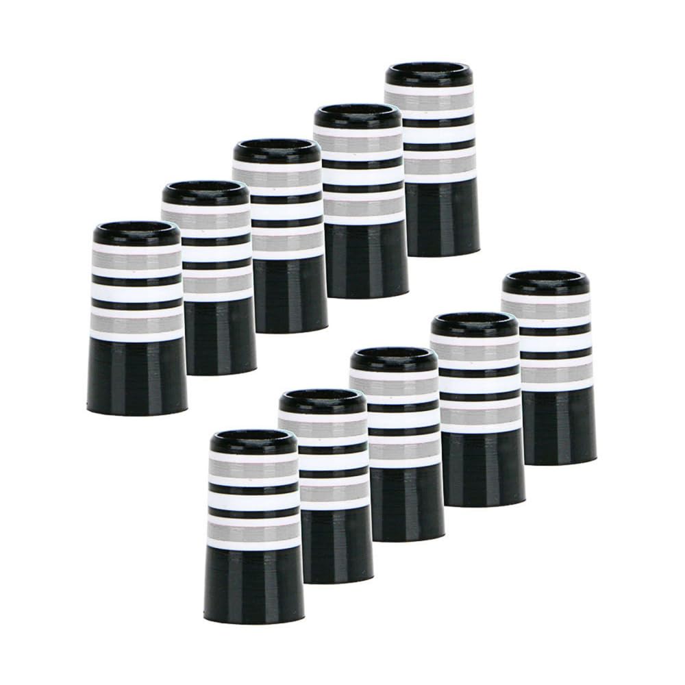 DONGKER golf iron ferrules 10-piece set for standard 0.370 inch shafts, easy replacement.