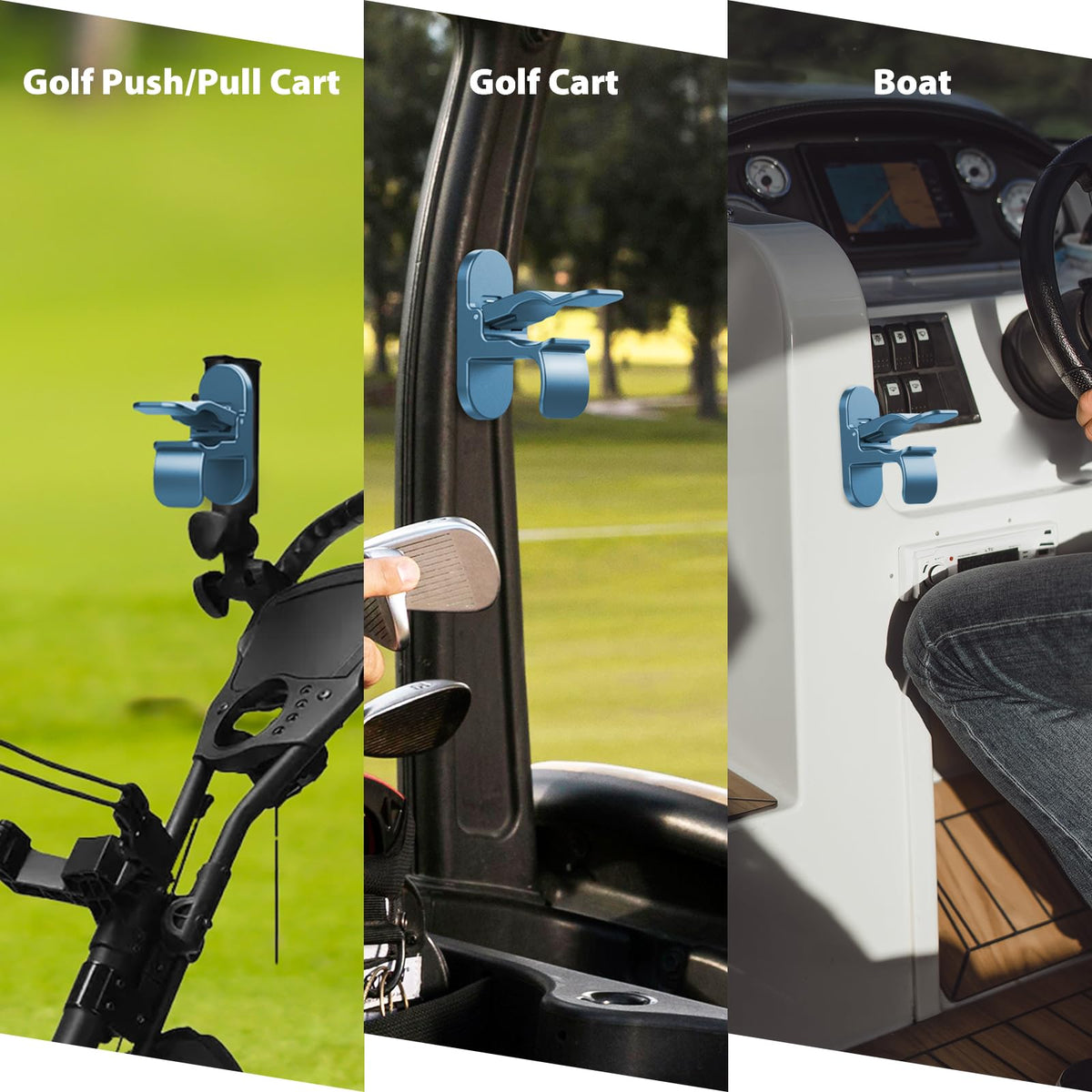 DoohowCase blue magnetic holder shown as a practical Father’s Day gift for golfers