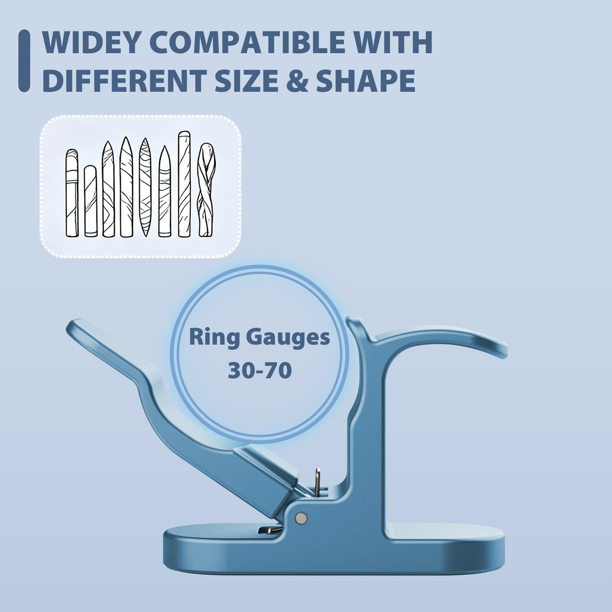 DoohowCase stick-on metal pads attached to plastic or aluminum for secure mounting