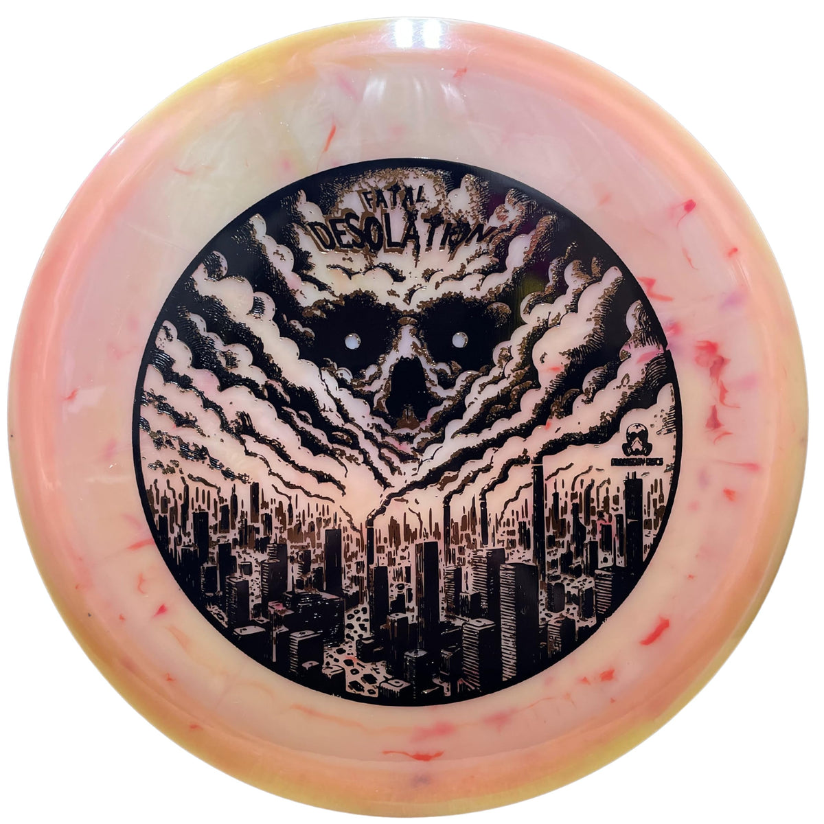 DOOMSDAY DISCS Desolation Midrange shows controlled flight for experienced players on tight fairways