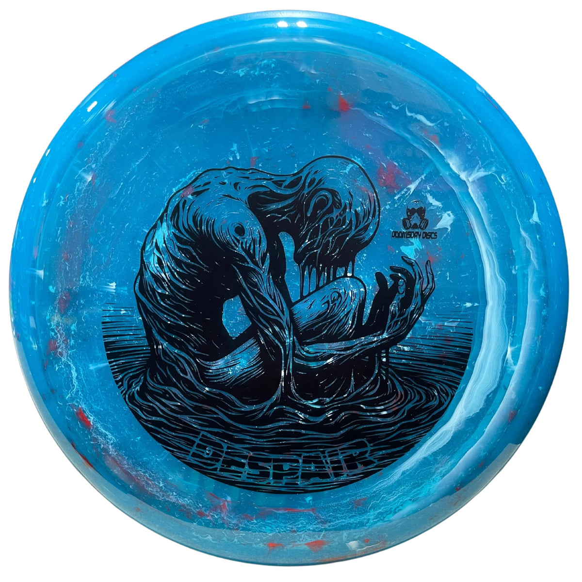 DOOMSDAY DISCS Despair midrange in blue for precise straight flights and controlled approaches.
