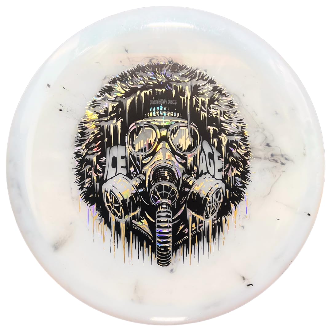 DOOMSDAY DISCS Ice Age Toxic Waste plastic for durable performance.