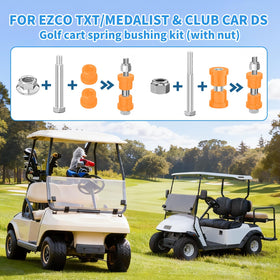 DoonMi Club Car DS bushing kit with durable polyurethane sleeves and bolts.