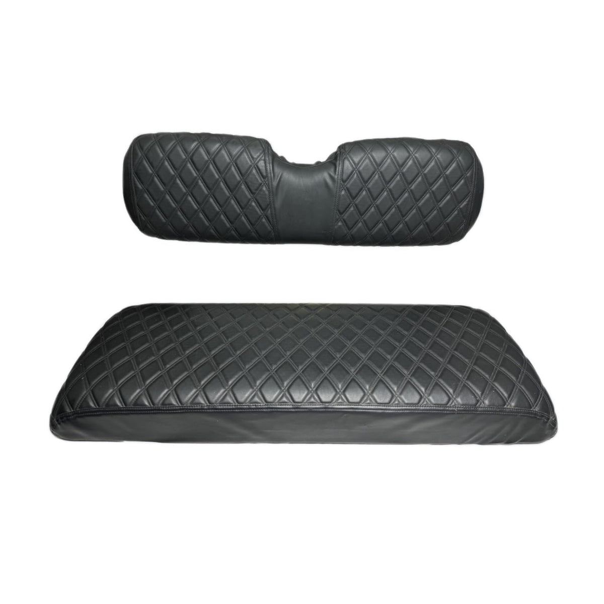DoonMi diamond backrest cover for EZGO carts enhances comfort and simple care